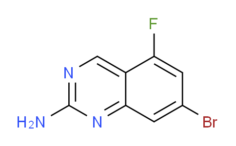 CAS No. 1379341-83-9, 7-Bromo-5-fluoroquinazolin-2-amine