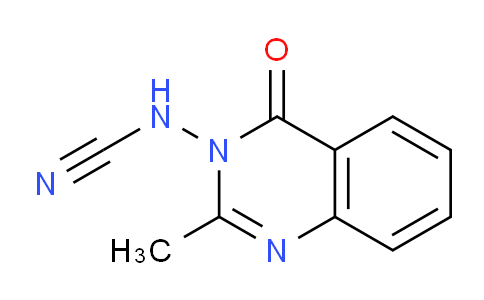 CAS No. 138639-33-5, N-(2-Methyl-4-oxoquinazolin-3(4H)-yl)cyanamide