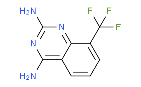 CAS No. 139337-63-6, 8-(Trifluoromethyl)quinazoline-2,4-diamine