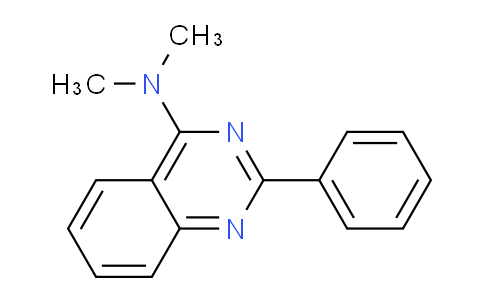 CAS No. 139474-19-4, N,N-Dimethyl-2-phenylquinazolin-4-amine