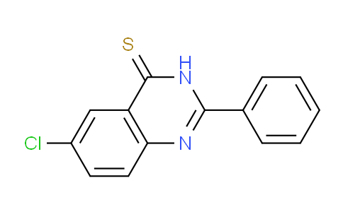 CAS No. 13961-52-9, 6-Chloro-2-phenylquinazoline-4(3H)-thione