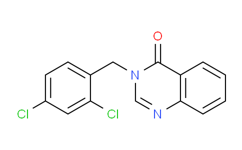 CAS No. 141305-92-2, 3-(2,4-Dichlorobenzyl)quinazolin-4(3H)-one