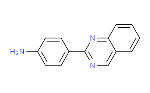 CAS No. 1421315-21-0, 4-(Quinazolin-2-yl)aniline