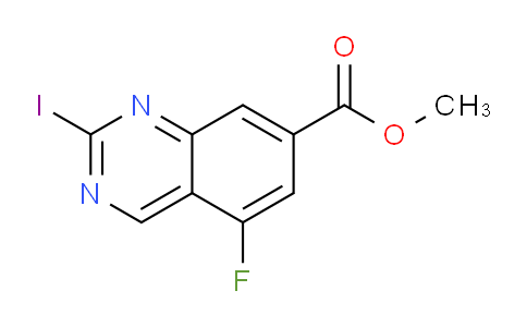 CAS No. 1422188-62-2, Methyl 5-fluoro-2-iodoquinazoline-7-carboxylate