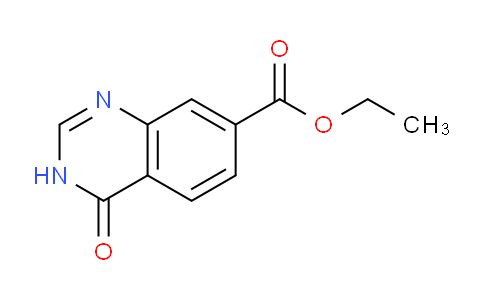 CAS No. 1427080-89-4, Ethyl 4-oxo-3,4-dihydroquinazoline-7-carboxylate