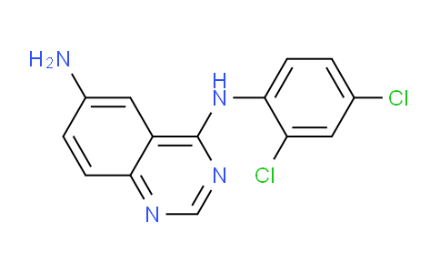 CAS No. 1428063-66-4, N4-(2,4-Dichlorophenyl)quinazoline-4,6-diamine
