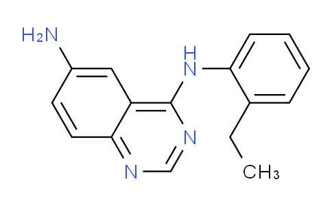 CAS No. 1428063-84-6, N4-(2-Ethylphenyl)quinazoline-4,6-diamine