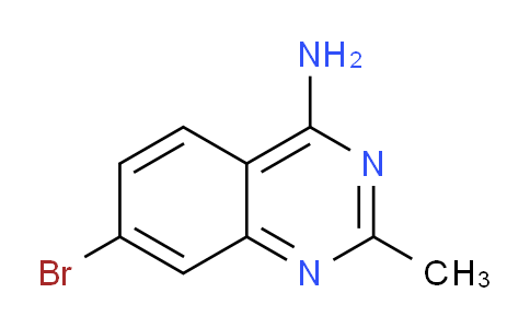 CAS No. 1432375-67-1, 7-Bromo-2-methylquinazolin-4-amine