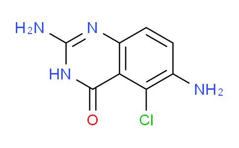 CAS No. 143745-30-6, 2,6-Diamino-5-chloroquinazolin-4(3H)-one