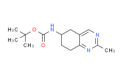 CAS No. 1440526-43-1, tert-Butyl (2-methyl-5,6,7,8-tetrahydroquinazolin-6-yl)carbamate