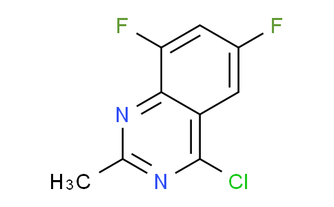 CAS No. 1444353-33-6, 4-Chloro-6,8-difluoro-2-methylquinazoline