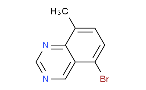 CAS No. 1445781-41-8, 5-Bromo-8-methylquinazoline