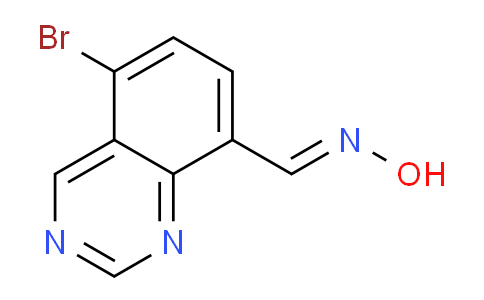 CAS No. 1445781-44-1, 5-Bromoquinazoline-8-carbaldehyde oxime