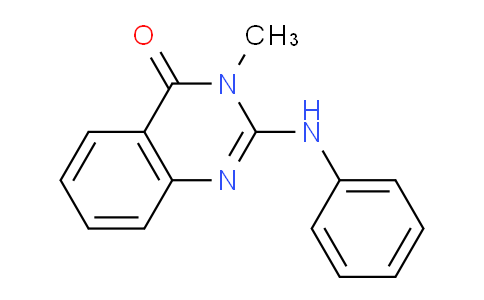 CAS No. 14505-32-9, 3-Methyl-2-(phenylamino)quinazolin-4(3H)-one