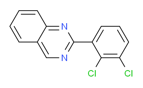 CAS No. 1451359-50-4, 2-(2,3-Dichlorophenyl)quinazoline