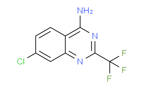 CAS No. 1455925-72-0, 7-Chloro-2-(trifluoromethyl)quinazolin-4-amine