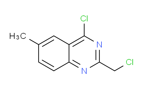 CAS No. 147006-37-9, 4-Chloro-2-(chloromethyl)-6-methylquinazoline