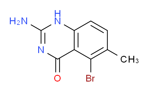 CAS No. 147149-89-1, 2-Amino-5-bromo-6-methylquinazolin-4(1H)-one