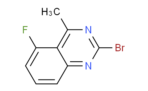 CAS No. 1503773-76-9, 2-Bromo-5-fluoro-4-methylquinazoline