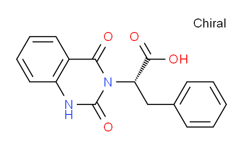 CAS No. 151094-81-4, (S)-2-(2,4-Dioxo-1,2-dihydroquinazolin-3(4H)-yl)-3-phenylpropanoic acid