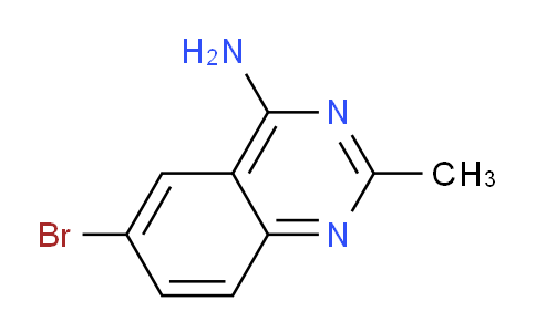 CAS No. 1536086-83-5, 6-Bromo-2-methylquinazolin-4-amine