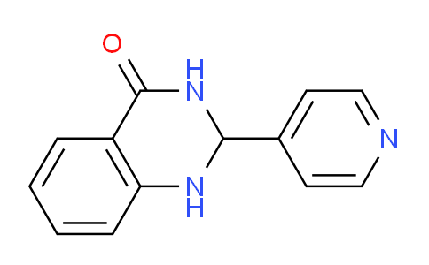 CAS No. 15495-00-8, 2-(Pyridin-4-yl)-2,3-dihydroquinazolin-4(1H)-one