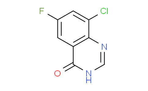 CAS No. 1564541-96-3, 8-Chloro-6-fluoroquinazolin-4(3H)-one