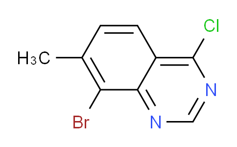 CAS No. 1565019-68-2, 8-Bromo-4-chloro-7-methylquinazoline