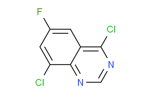 CAS No. 1566729-83-6, 4,8-Dichloro-6-fluoroquinazoline