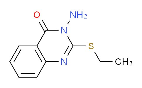 CAS No. 158656-07-6, 3-Amino-2-(ethylthio)quinazolin-4(3H)-one