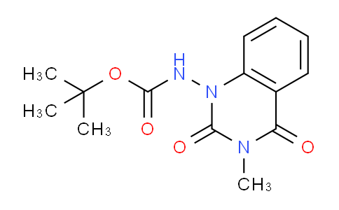CAS No. 159850-23-4, tert-Butyl (3-methyl-2,4-dioxo-3,4-dihydroquinazolin-1(2H)-yl)carbamate