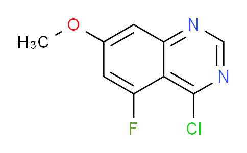 CAS No. 1600511-86-1, 4-Chloro-5-fluoro-7-methoxyquinazoline