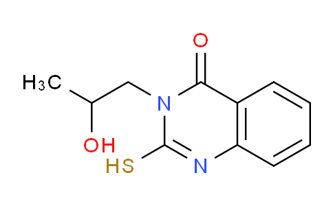CAS No. 16024-86-5, 3-(2-Hydroxypropyl)-2-mercaptoquinazolin-4(3H)-one