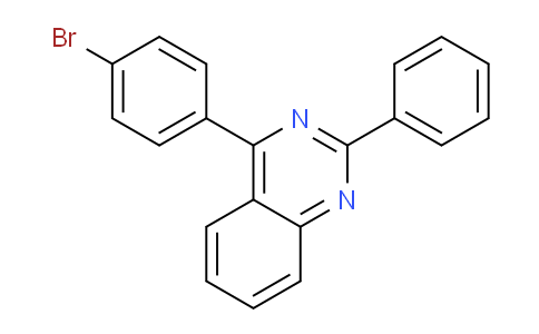 CAS No. 160254-04-6, 4-(4-Bromophenyl)-2-phenylquinazoline