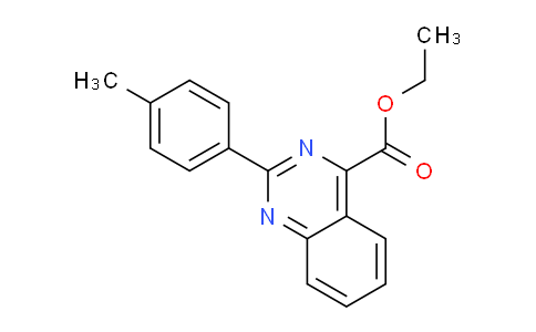 CAS No. 1628638-39-0, Ethyl 2-(p-tolyl)quinazoline-4-carboxylate