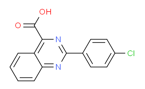 CAS No. 1628638-41-4, 2-(4-Chlorophenyl)quinazoline-4-carboxylic acid