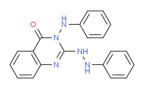 CAS No. 16802-76-9, 3-(Phenylamino)-2-(2-phenylhydrazinyl)quinazolin-4(3H)-one