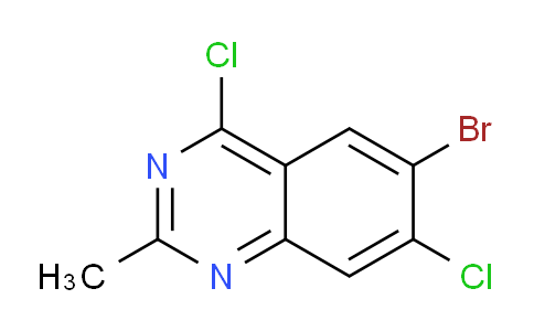 CAS No. 1698026-74-2, 6-Bromo-4,7-dichloro-2-methylquinazoline
