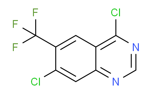 CAS No. 1698027-38-1, 4,7-Dichloro-6-(trifluoromethyl)quinazoline