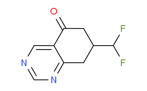 CAS No. 1706446-24-3, 7-(Difluoromethyl)-7,8-dihydroquinazolin-5(6H)-one