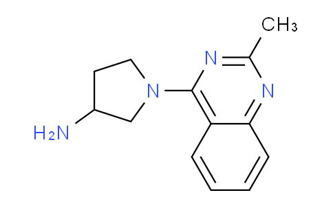 CAS No. 1707399-12-9, 1-(2-Methylquinazolin-4-yl)pyrrolidin-3-amine