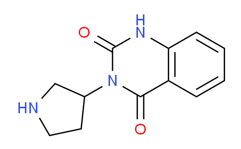 CAS No. 1707594-18-0, 3-(Pyrrolidin-3-yl)quinazoline-2,4(1H,3H)-dione