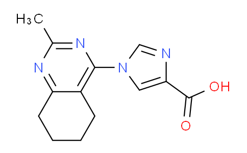 CAS No. 1707594-87-3, 1-(2-Methyl-5,6,7,8-tetrahydroquinazolin-4-yl)-1H-imidazole-4-carboxylic acid