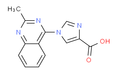 CAS No. 1707735-58-7, 1-(2-Methylquinazolin-4-yl)-1H-imidazole-4-carboxylic acid