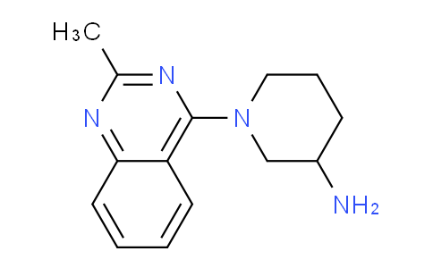 CAS No. 1708288-37-2, 1-(2-Methylquinazolin-4-yl)piperidin-3-amine