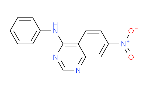 CAS No. 171744-89-1, 7-Nitro-N-phenylquinazolin-4-amine