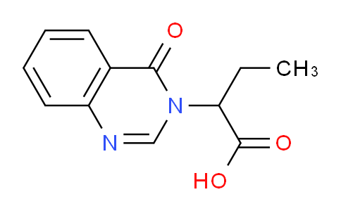 CAS No. 173070-45-6, 2-(4-Oxoquinazolin-3(4H)-yl)butanoic acid