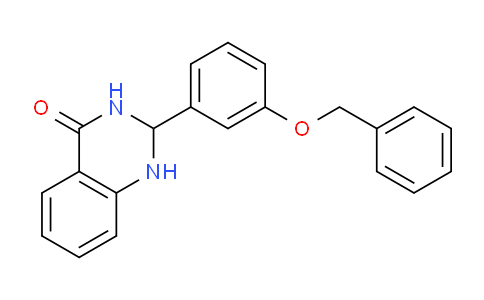 CAS No. 173555-78-7, 2-(3-(Benzyloxy)phenyl)-2,3-dihydroquinazolin-4(1H)-one