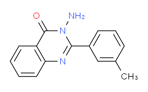 CAS No. 174680-31-0, 3-Amino-2-(m-tolyl)quinazolin-4(3H)-one