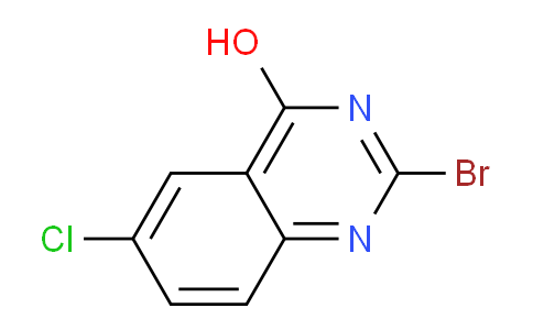 CAS No. 1779918-18-1, 2-Bromo-6-chloroquinazolin-4-ol